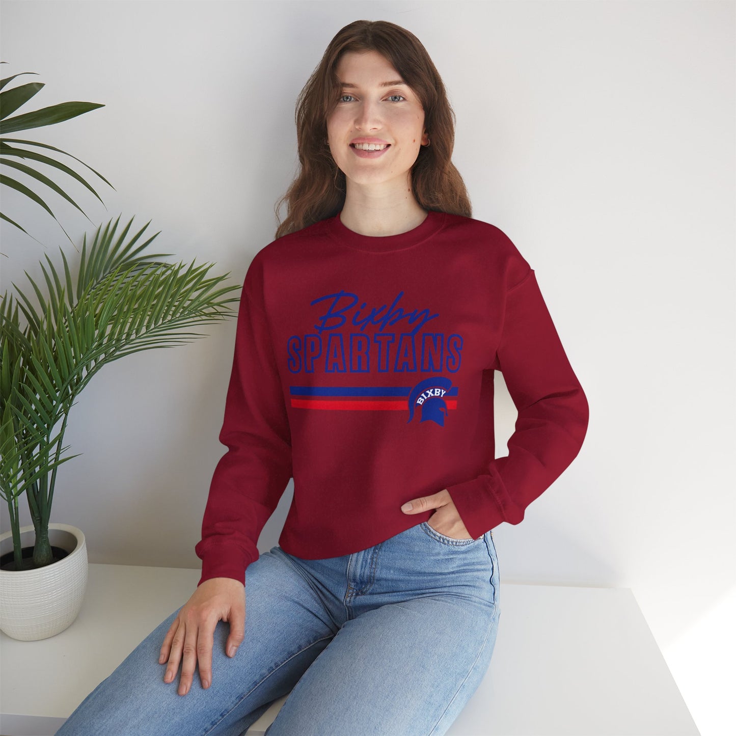 Bixby Spartans Gildan Sweatshirt