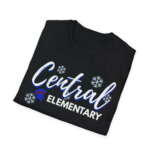 Bixby Spartan Central Elementary Snow Day Softstyle Tee