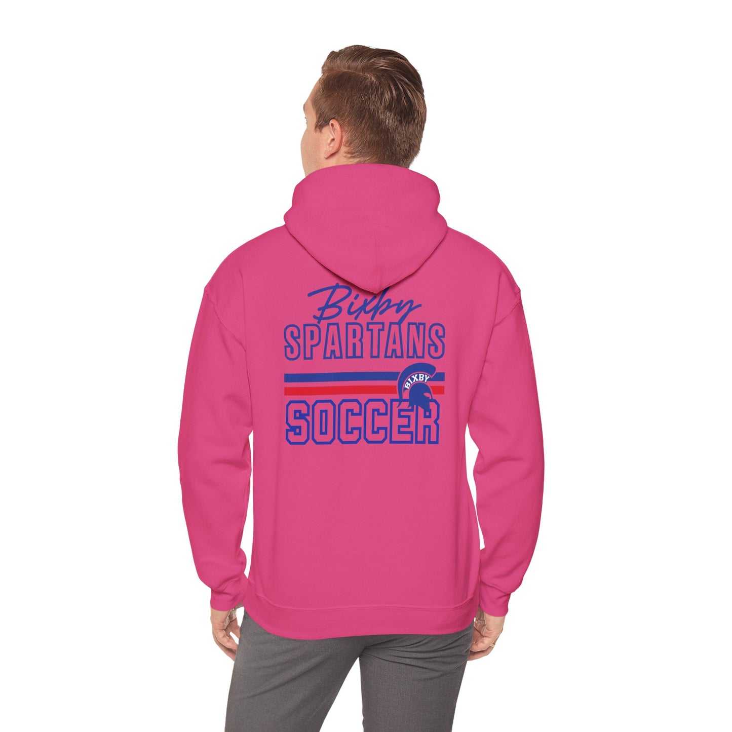 Bixby Spartans Soccer Gildan Hoodie