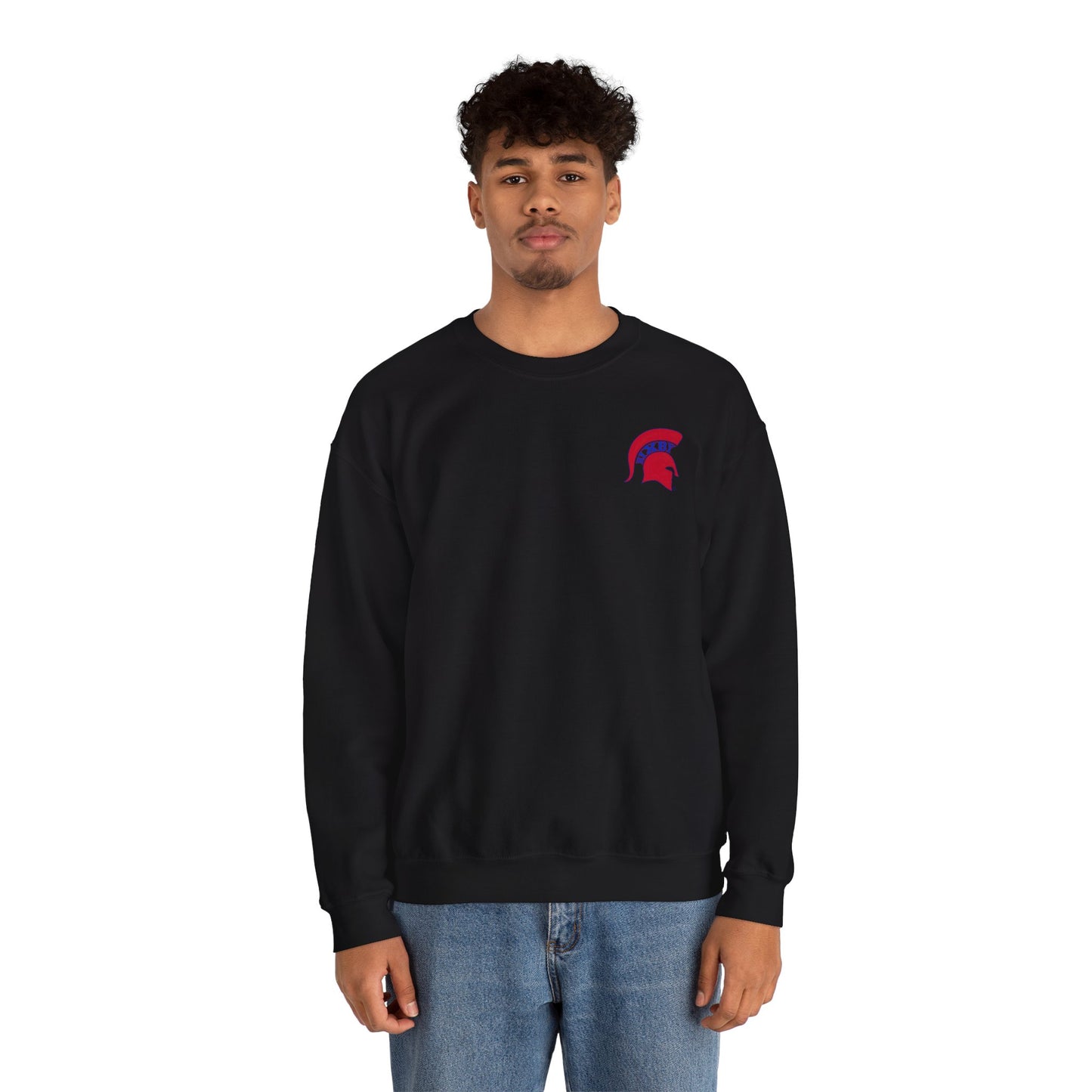 Spartan Red Logo Gildan Sweatshirt