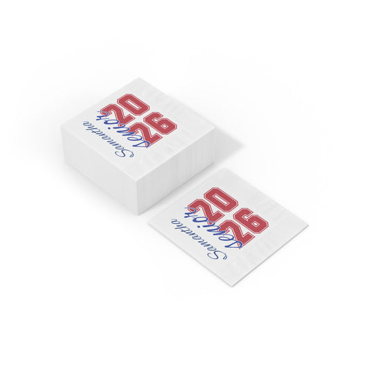 Bixby Spartan Senior Class 2026 Party Napkin