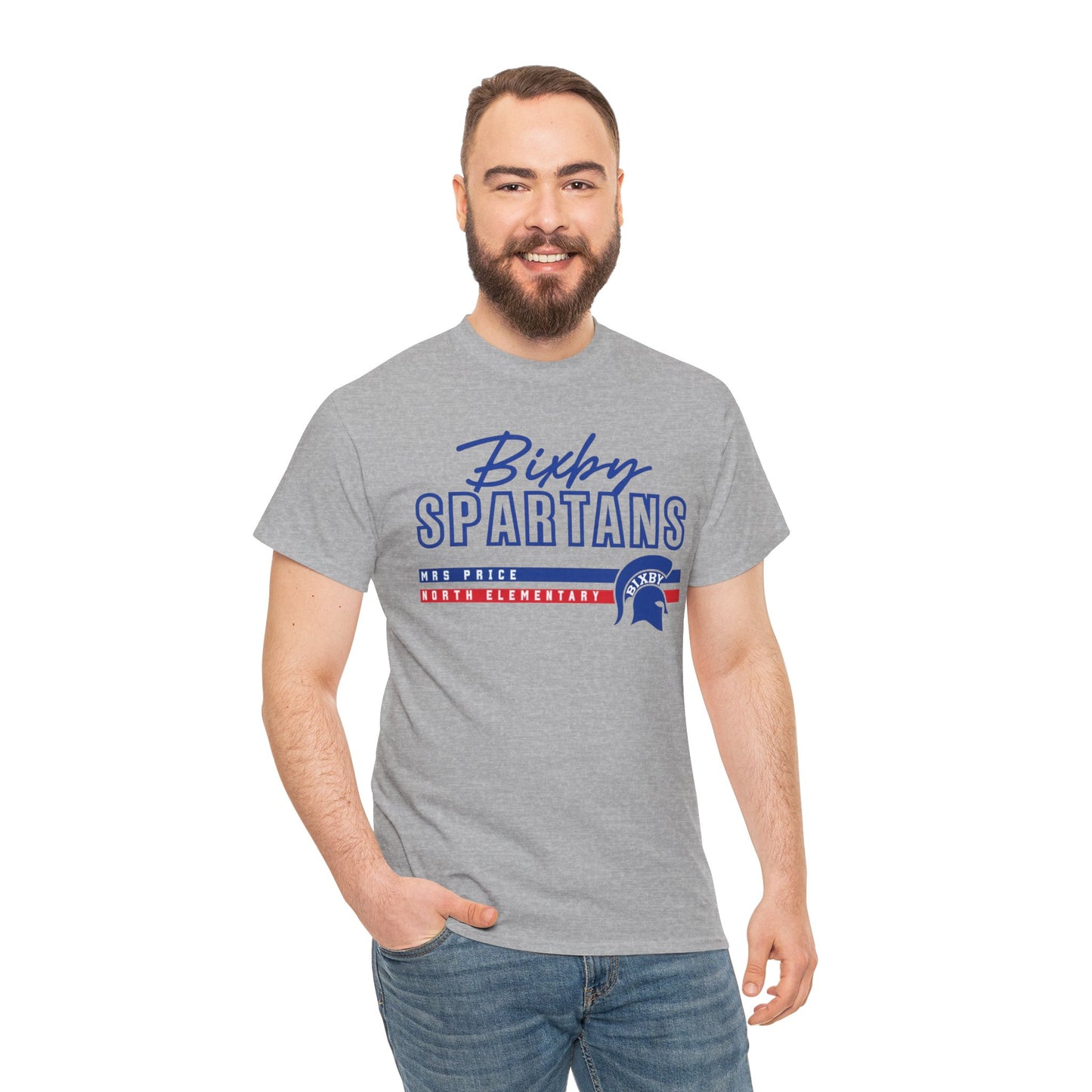 Bixby Spartans Personalized Educator Tee
