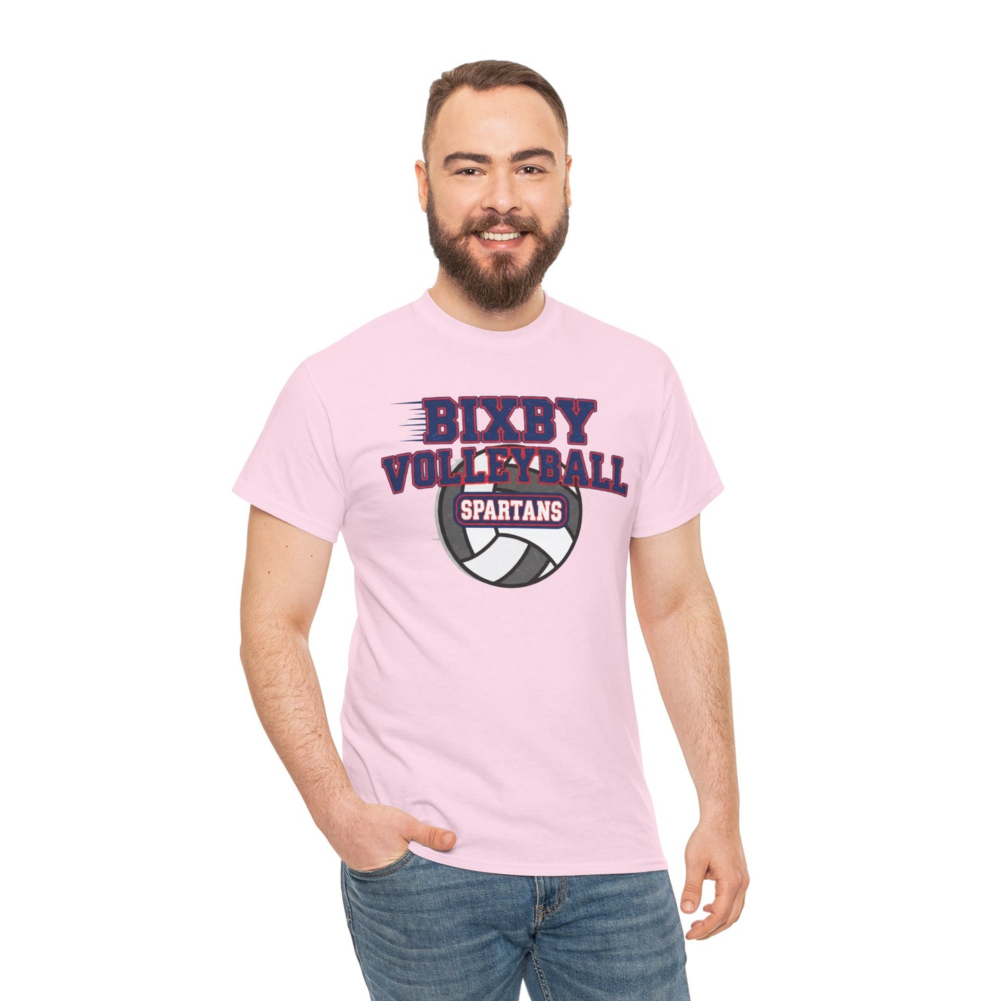 Bixby Spartan Volleyball Tee
