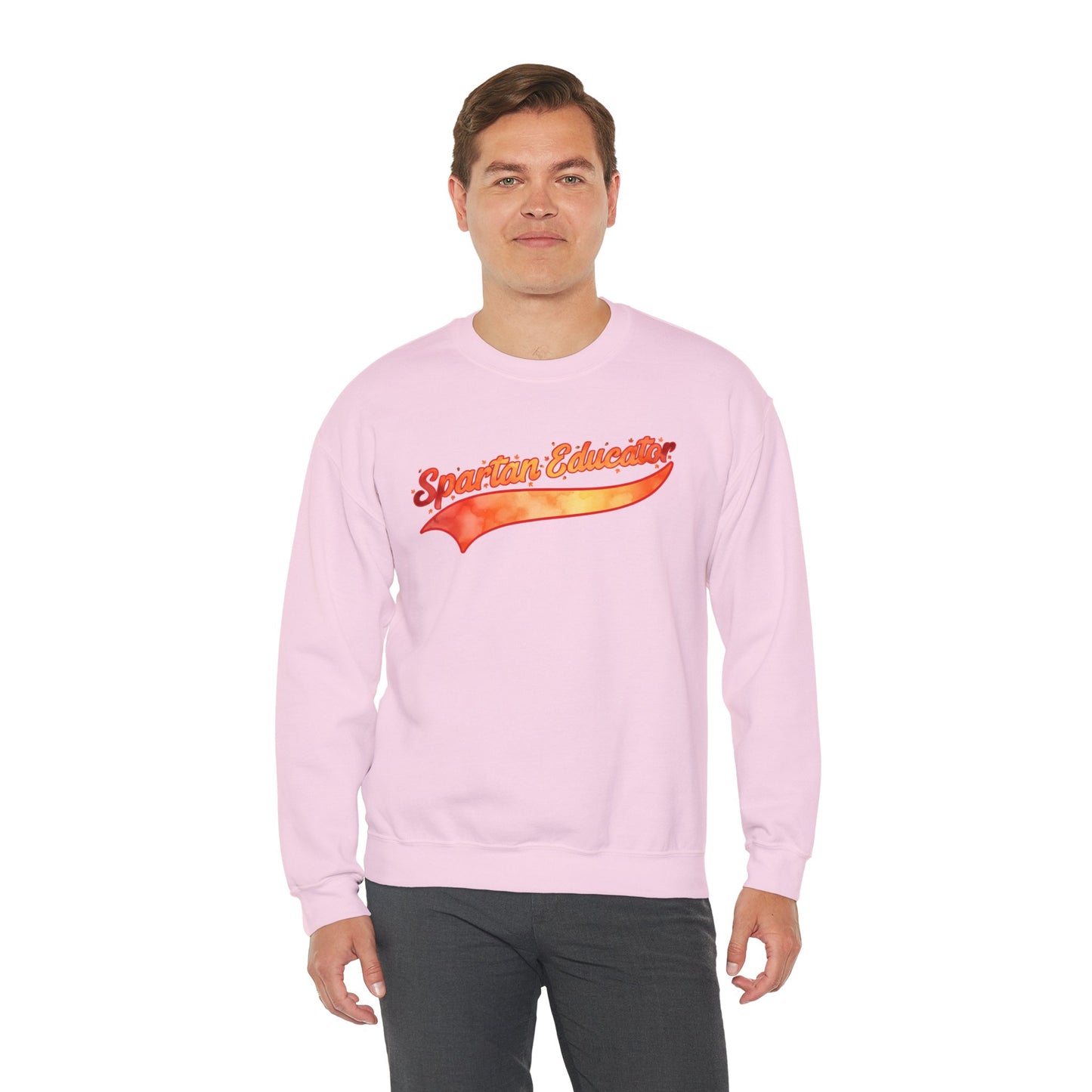Spartan Educator Fall Design Gildan Sweatshirt
