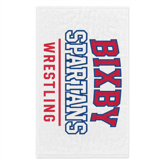 Bixby Spartans Wrestling Rally Towel