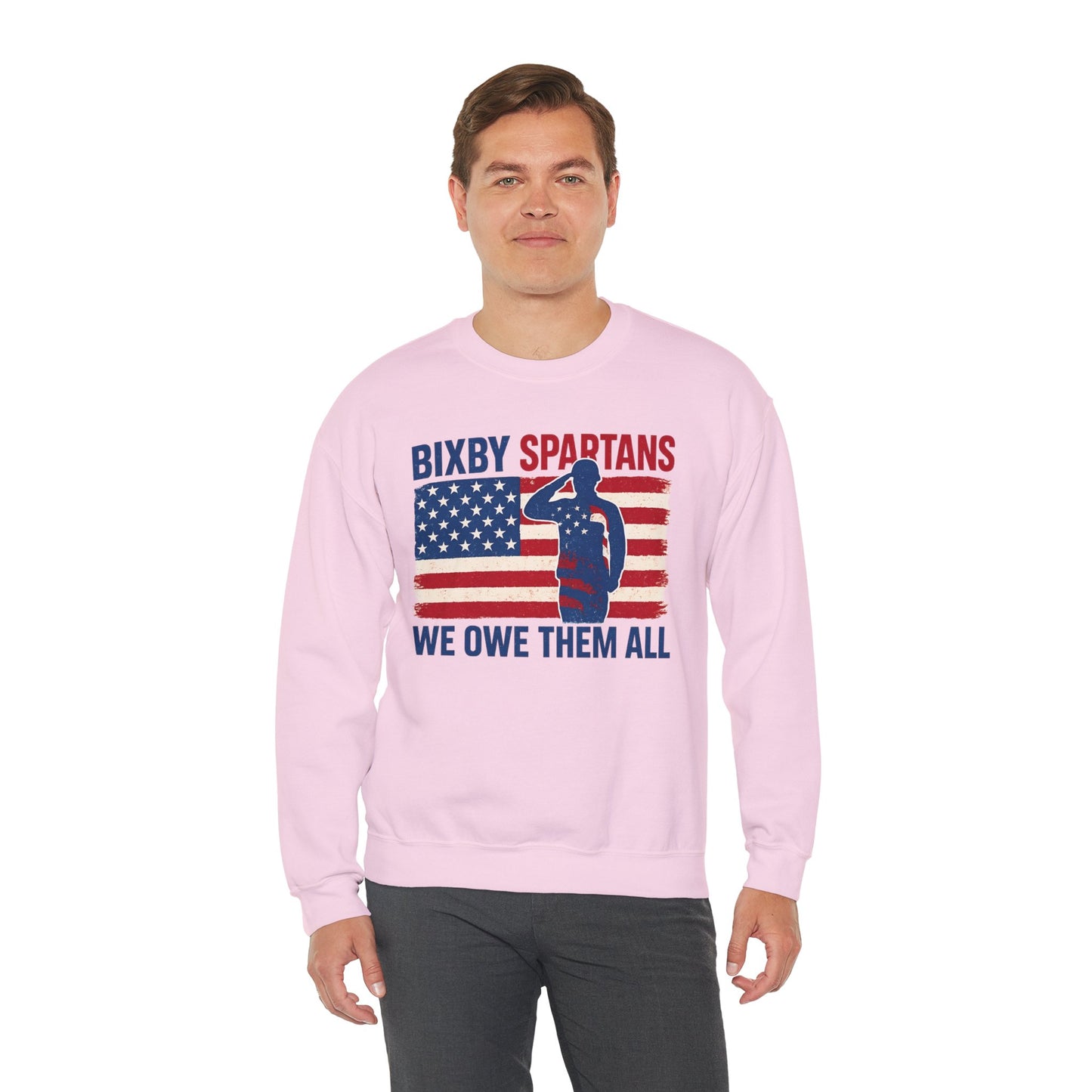 Bixby We Owe Them All Gildan Sweatshirt
