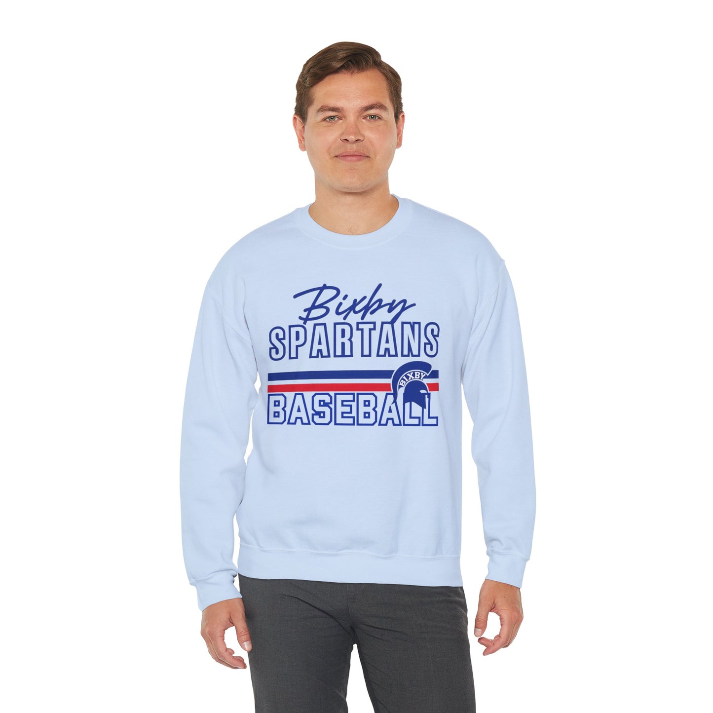 Bixby Spartans Baseball Gildan Sweatshirt