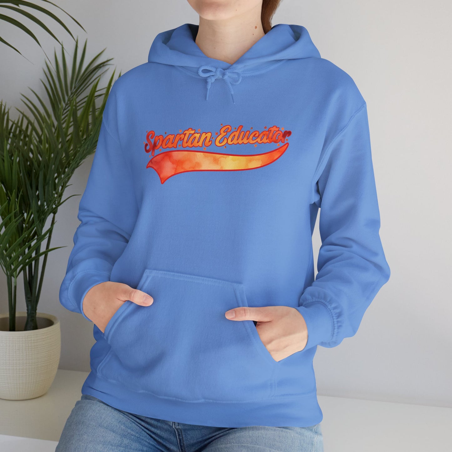 Spartan Educator Fall Design Gildan Hoodie