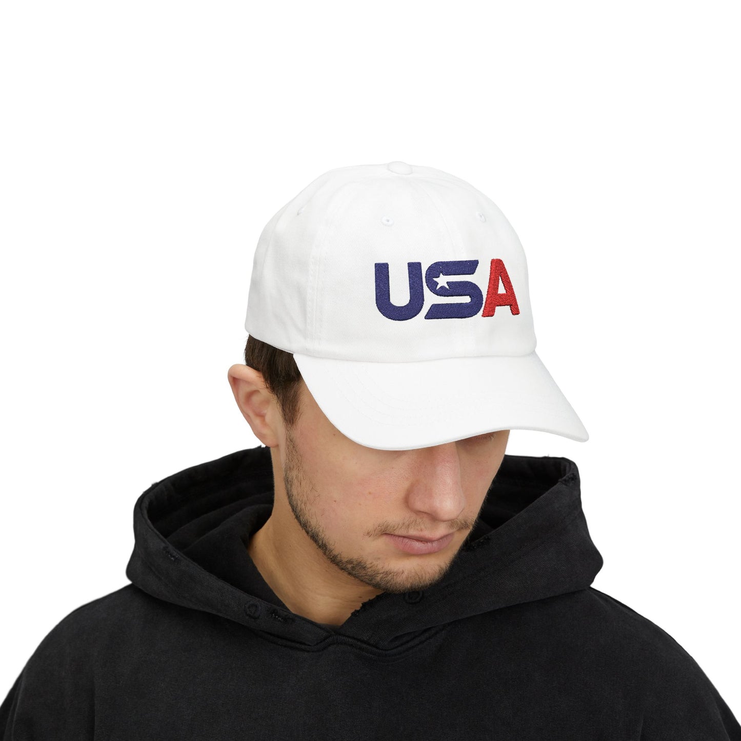Patriotic USA Embroidered Classic Ballcap