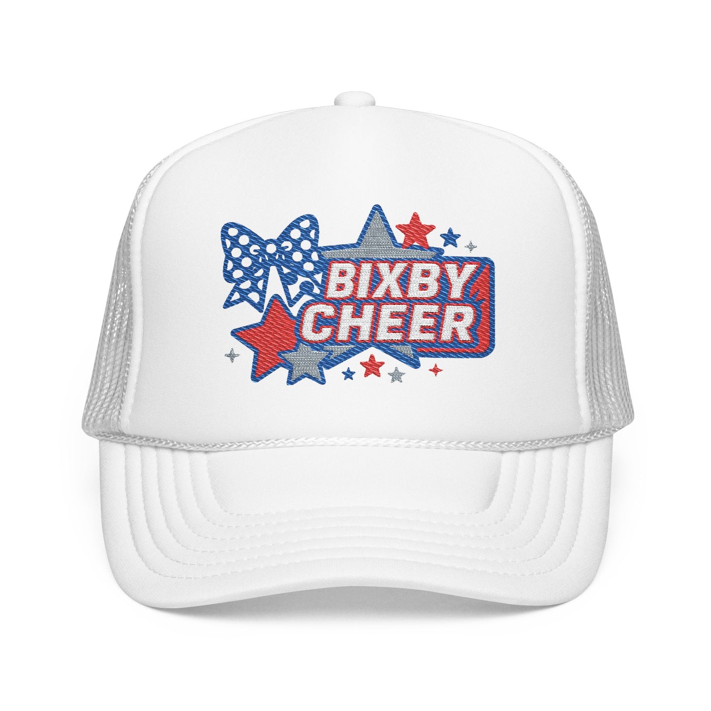 Bixby Cheer Embroidered Foam Trucker Hat