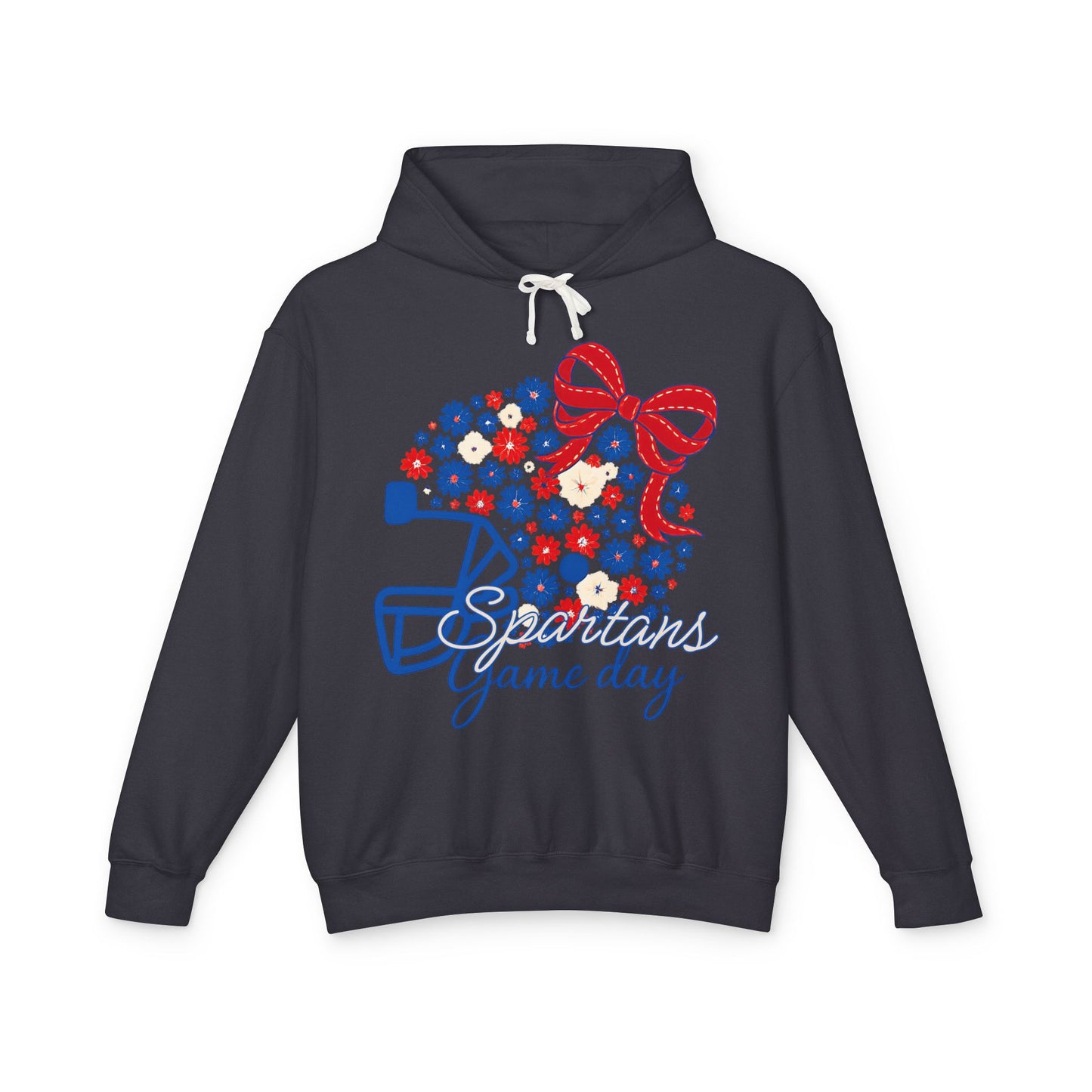 Spartans Floral Helmet Premium Comfort Colors Hoodie