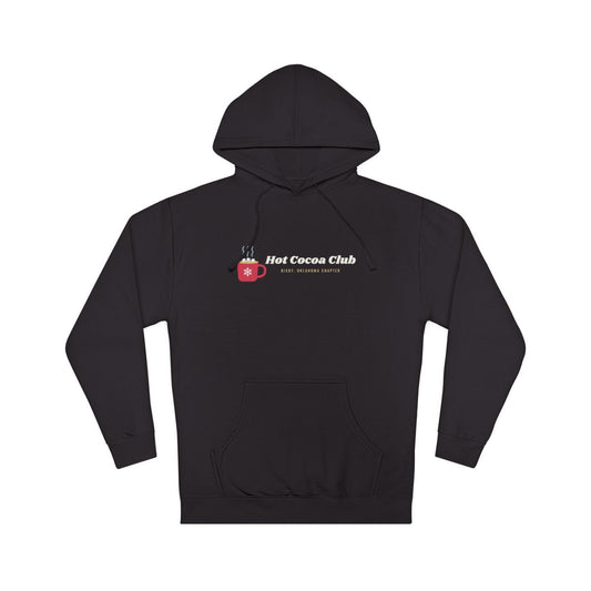 Hot Cocoa Club Hoodie in Black