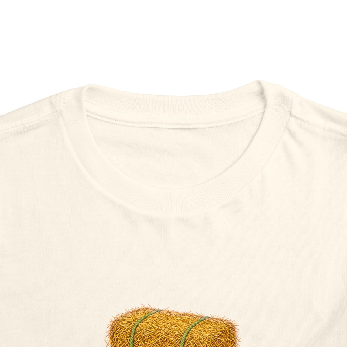 Hayride Season Toddler Tee collar detail