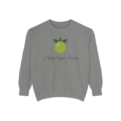 Hedge Apple Season Oklahoma Crewneck Sweatshirt | Comfort Colors