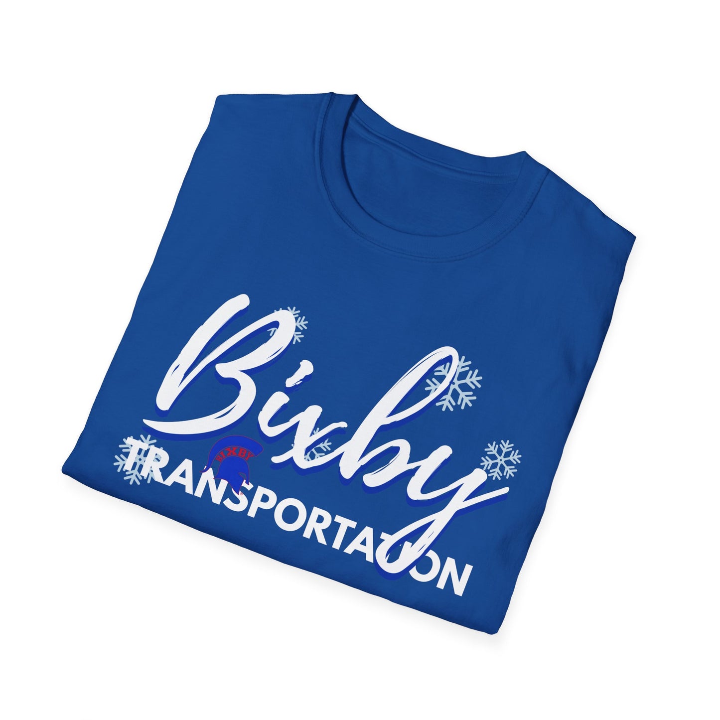 Bixby Spartan Transportation Snow Day Softstyle Tee