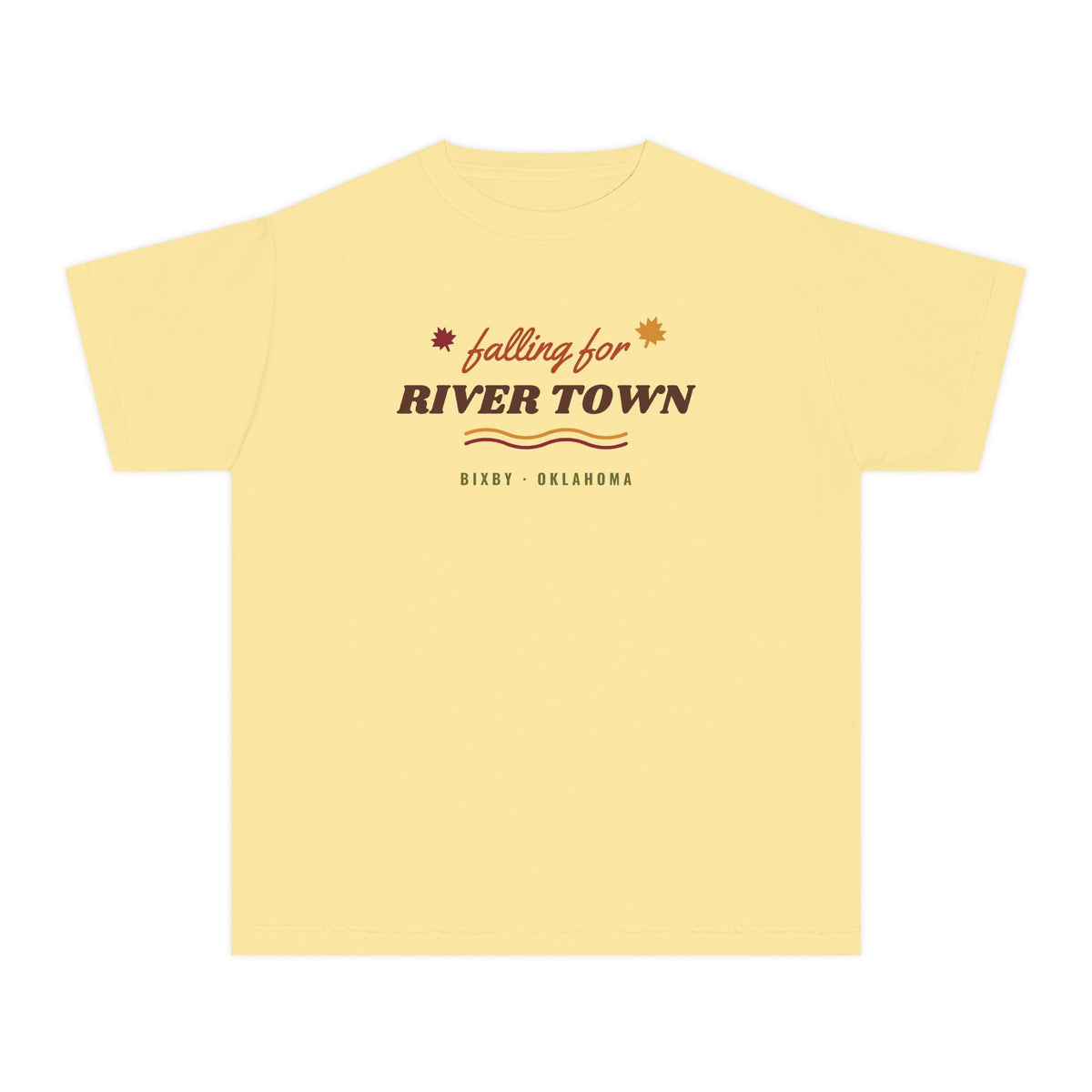 Falling for River Town Youth Tee