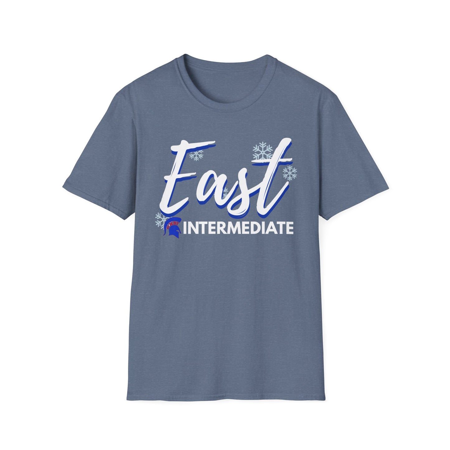 Bixby Spartan East Intermediate Snow Day Softstyle Tee
