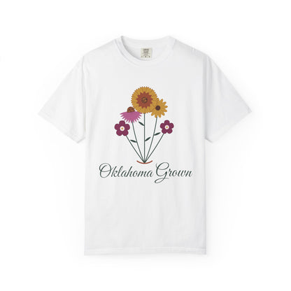 Oklahoma Grown Wildflower Tee | Comfort Colors