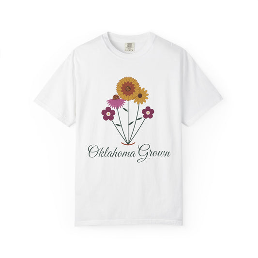 Oklahoma Grown Wildflower Tee | Comfort Colors