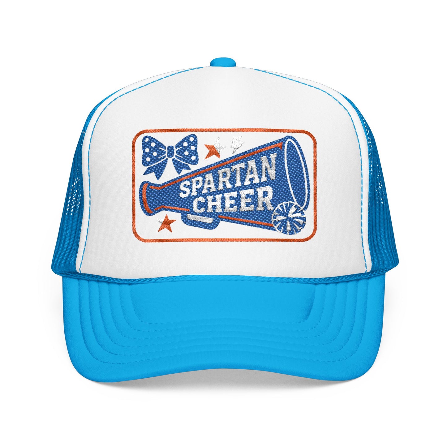 Spartan Cheer Embroidered Foam Trucker Hat
