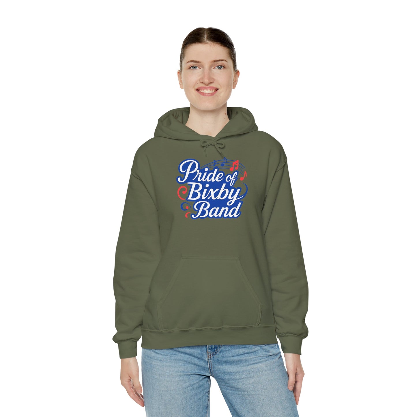Pride of Bixby Band Gildan Hoodie