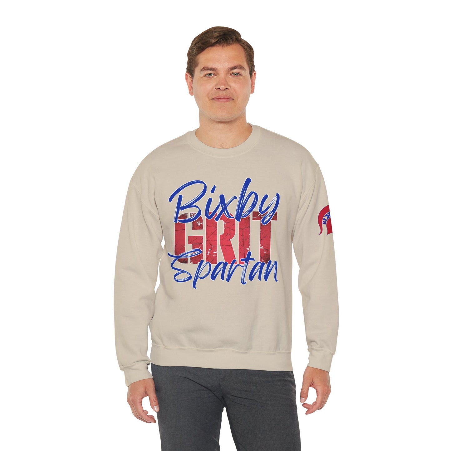 Bixby Spartan GRIT Gildan Sweatshirt
