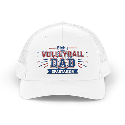 Spartan Volleyball Dad Trucker Snapback