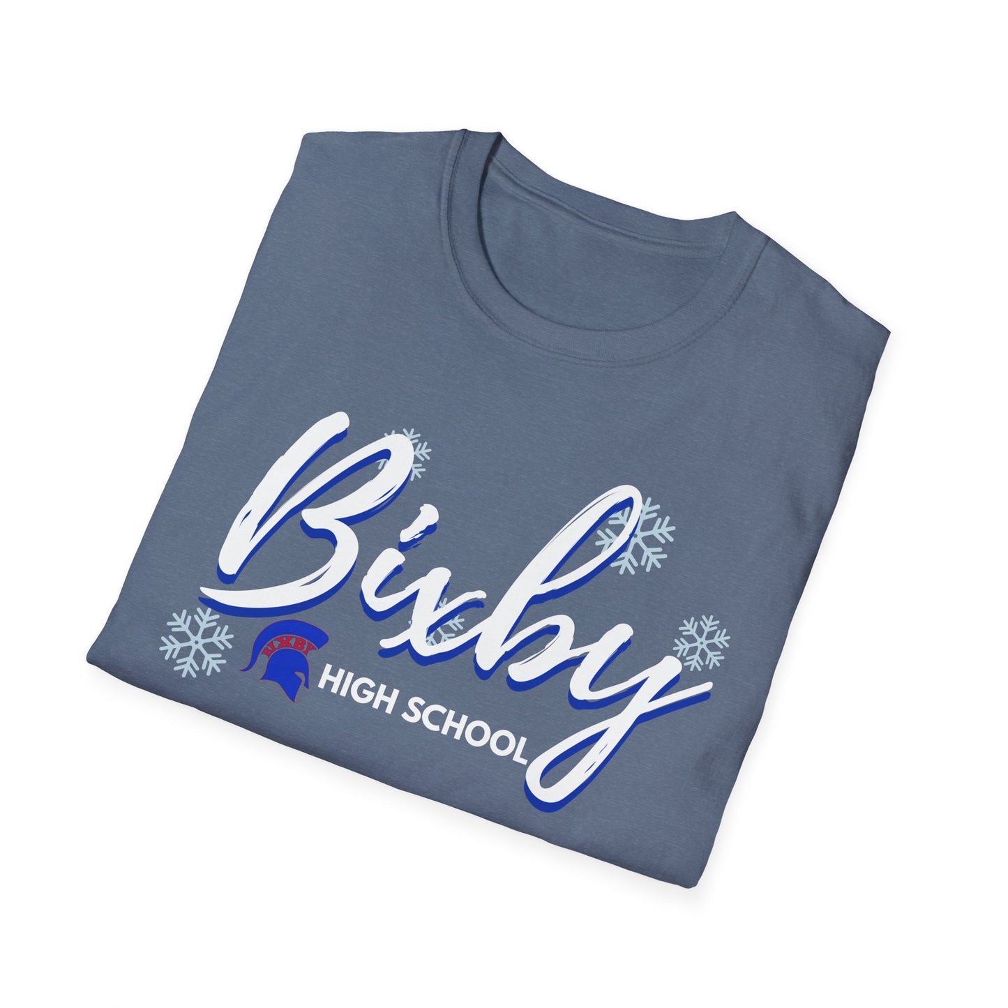Bixby Spartan High School Snow Day Softstyle Tee