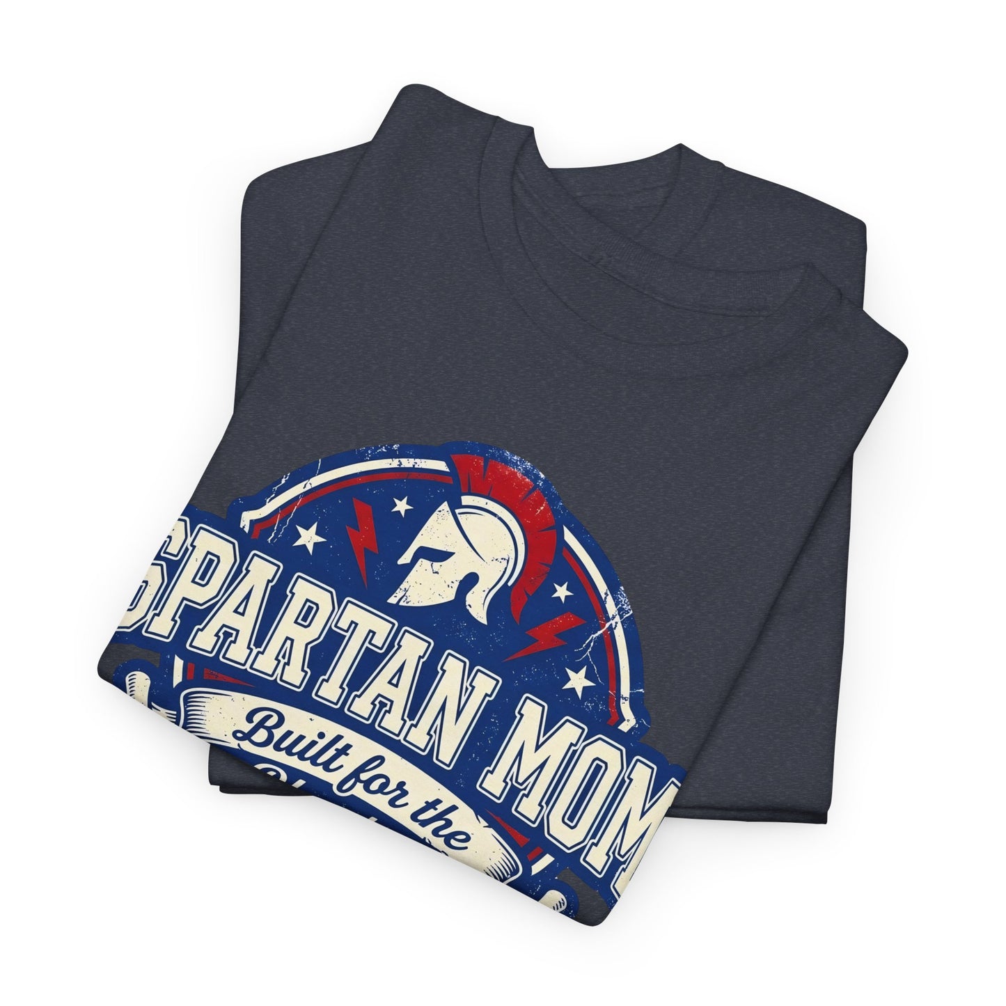 Spartan Mom T-Shirt - Built for the Bleacher, School Spirit Mom Tee