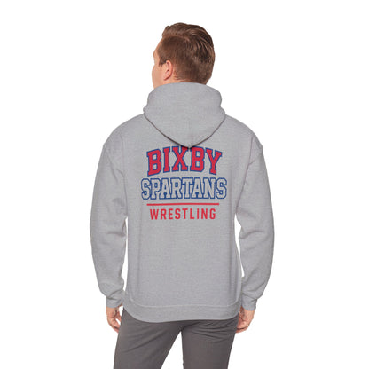 Bixby Spartan Wrestling Gildan Hoodie
