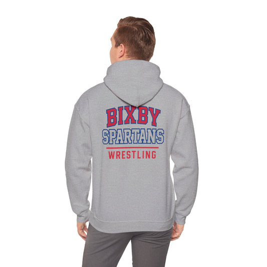 Bixby Spartan Wrestling Gildan Hoodie
