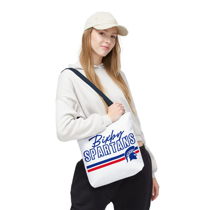 Bixby Spartans Polyester Tote Bag