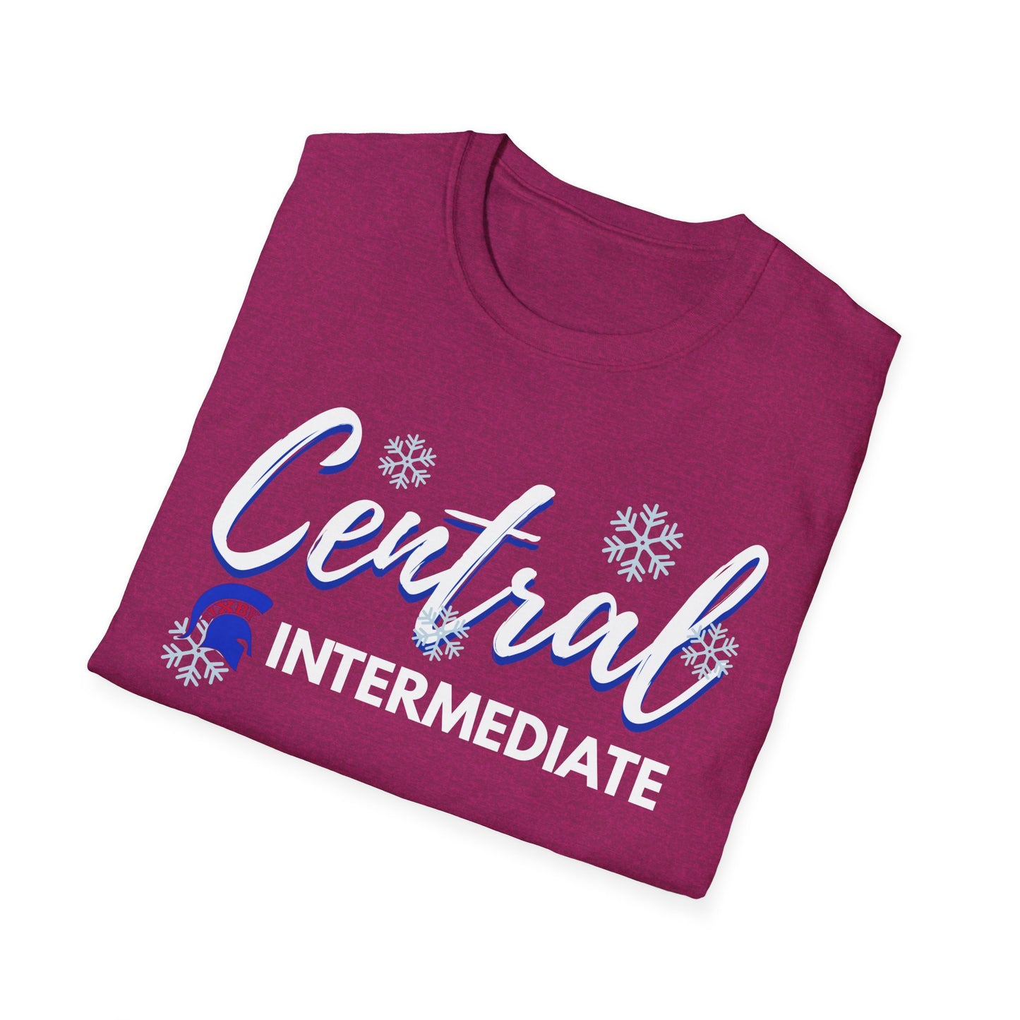 Bixby Spartan Central Intermediate Snow Day Softstyle Tee