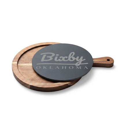 Bixby Garden Script Engraved Charcuterie Board