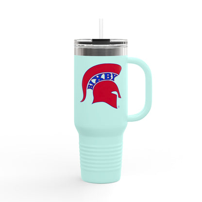 Spartan Red Logo 40 Ounce Insulated Travel Mug
