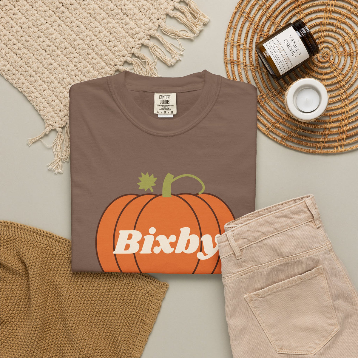 Bixby Pumpkin Patch Comfort Colors Tee