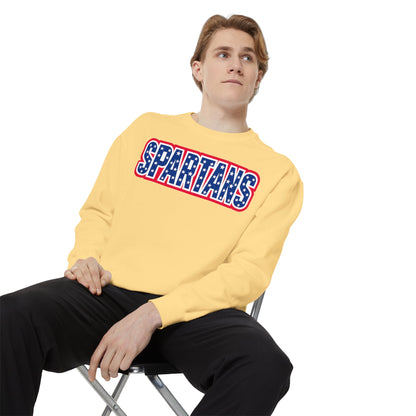 Spartans Patriotic Comfort Colors Sweatshirt