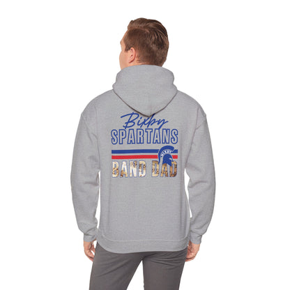 Bixby Spartans Band Dad Gildan Hoodie