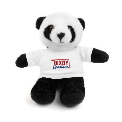 Bixby Oklahoma Spartan Stuffed Animal Logo