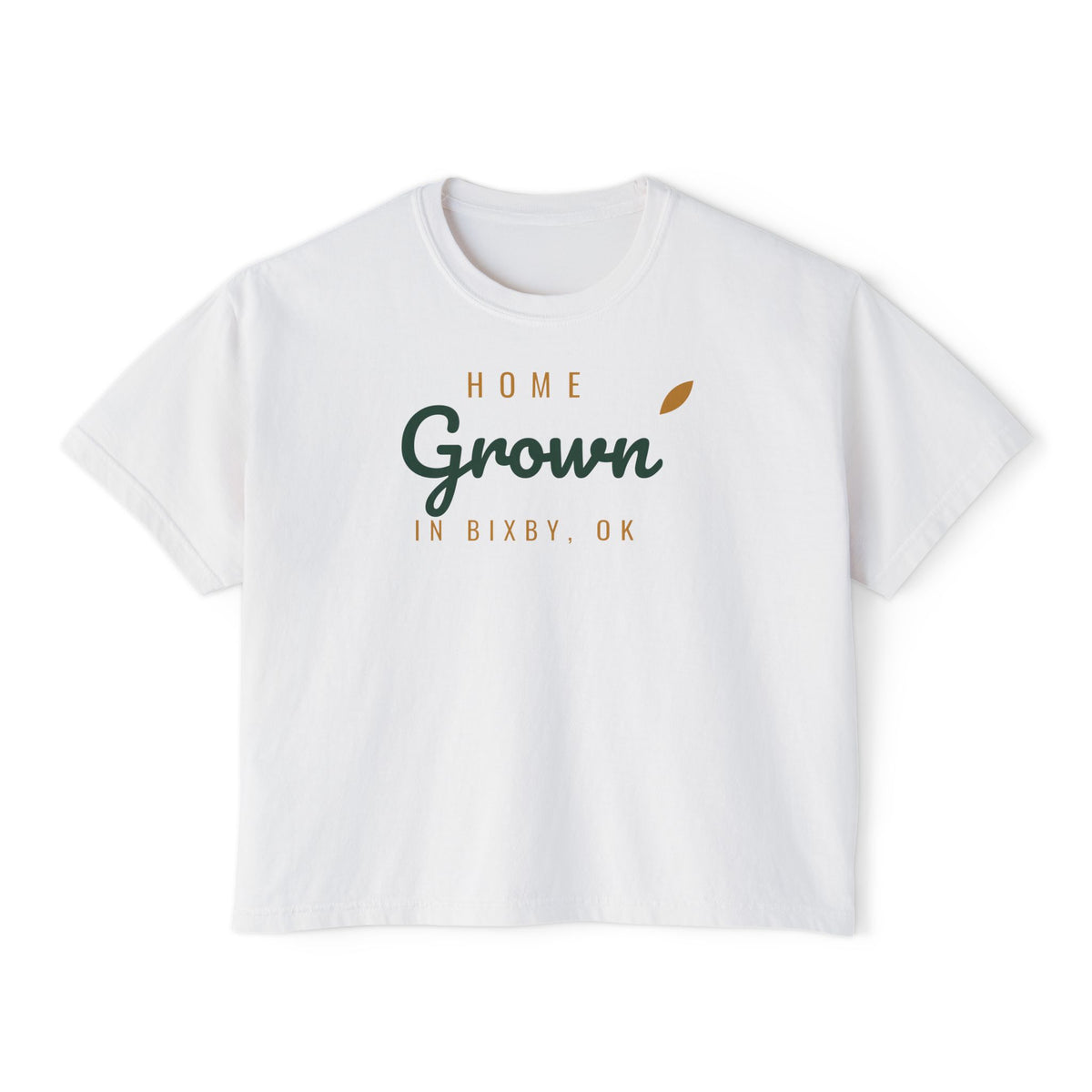 Home Grown in Bixby Boxy Comfort Colors Tee