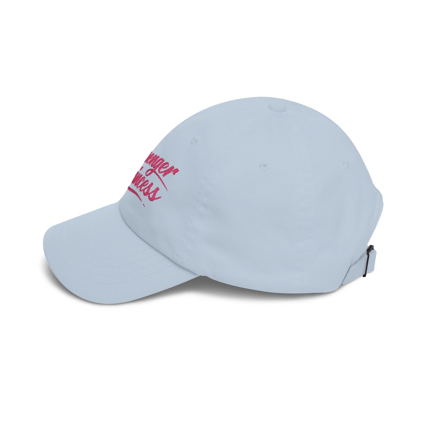 Passenger Princess Dad Cap – Embroidered White Baseball Hat with Pink Script and Crown