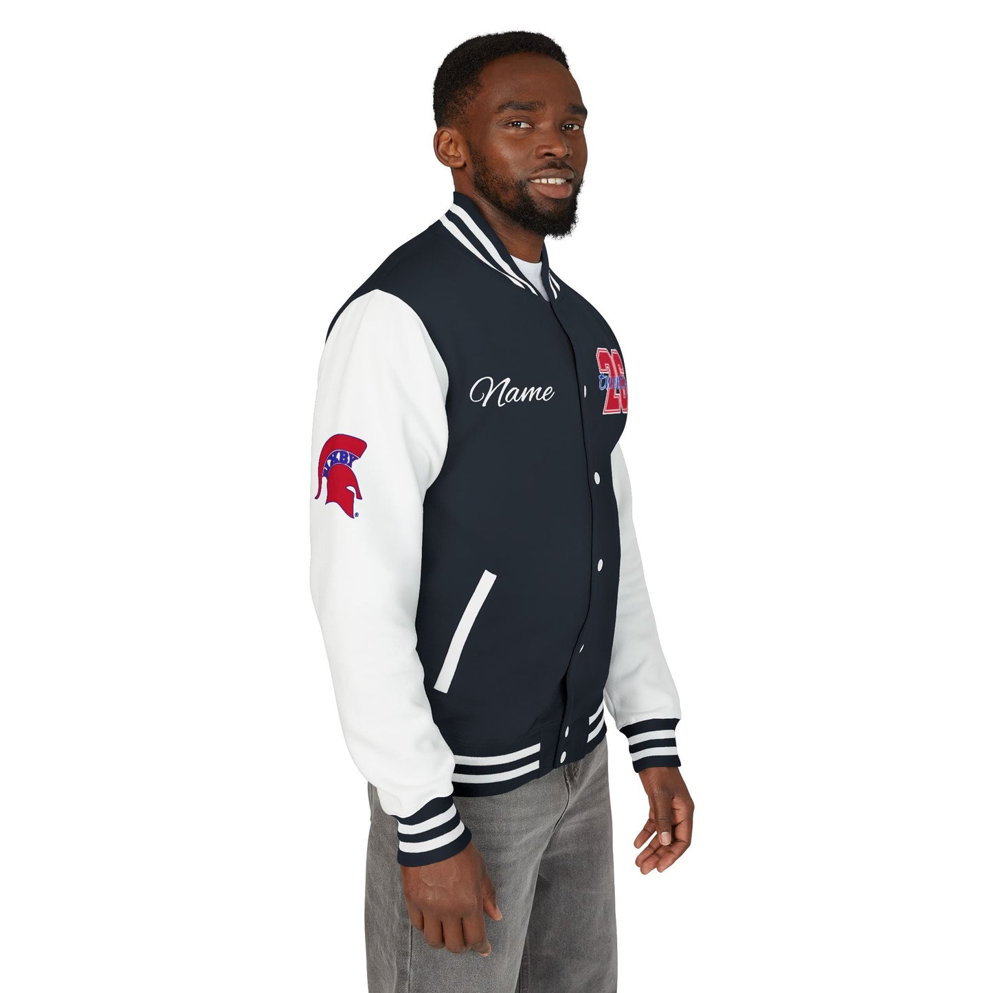 Spartan Unisex Heavyweight Cotton Letterman's Jacket - Fully Customizable