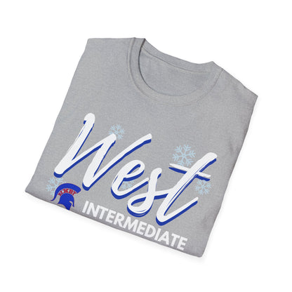 Bixby Spartan West Intermediate Snow Day Softstyle Tee