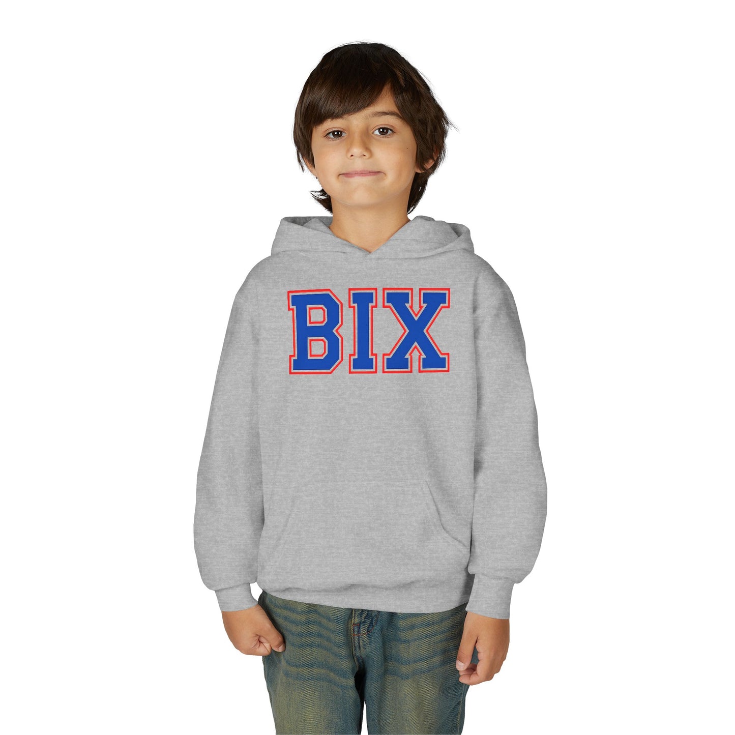 Bixby Spartan BIX Youth Gildan Hoodie