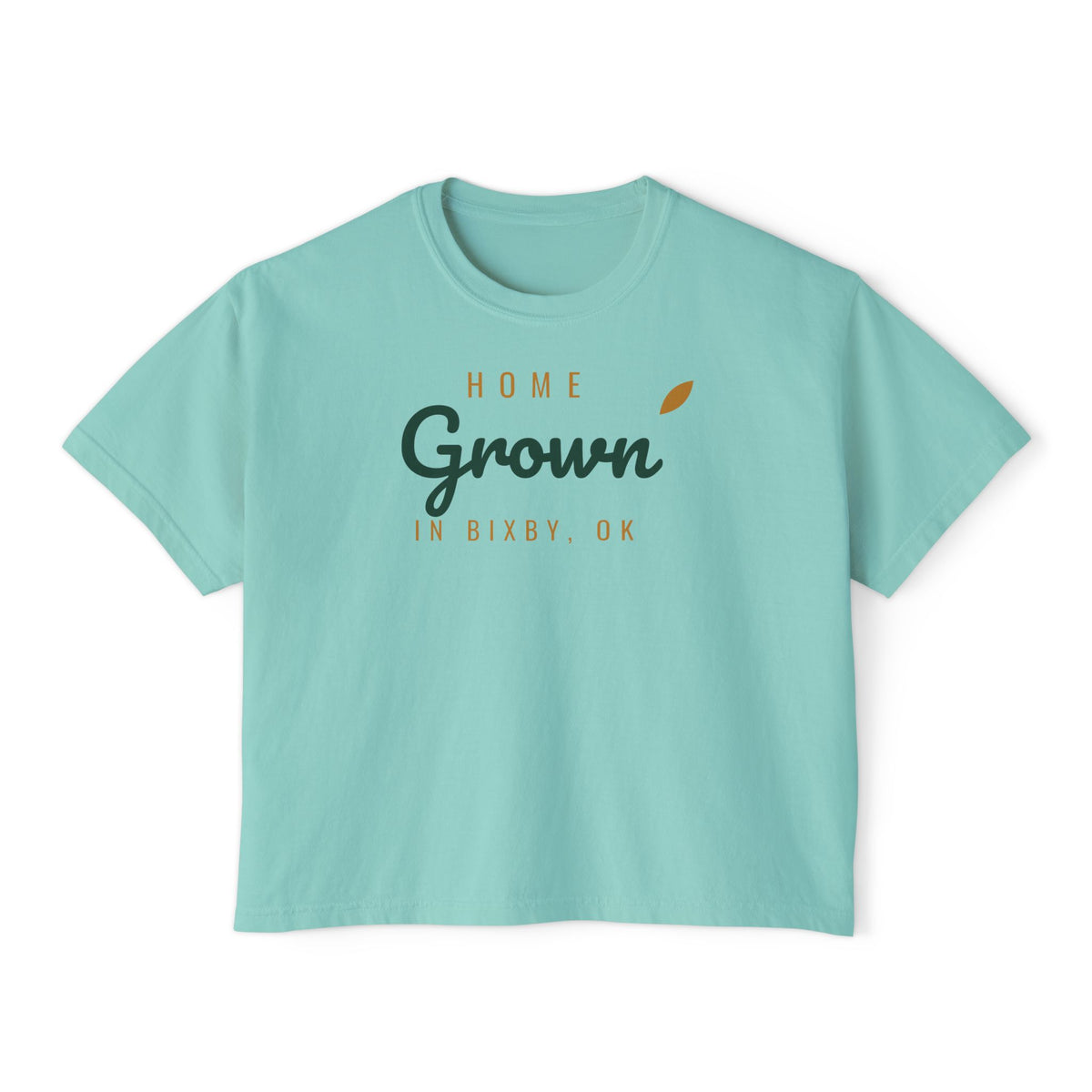 Home Grown in Bixby Boxy Comfort Colors Tee