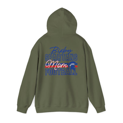 Bixby Spartans Football Mom Gildan Hoodie