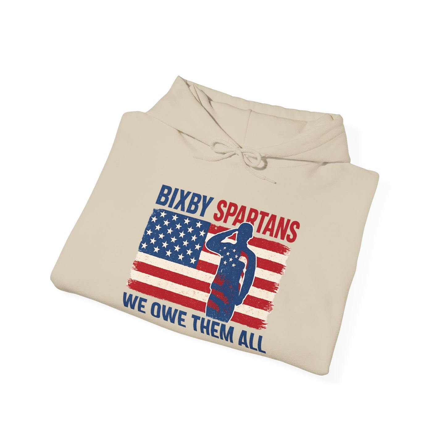 Bixby We Owe Them All Gildan Hoodie