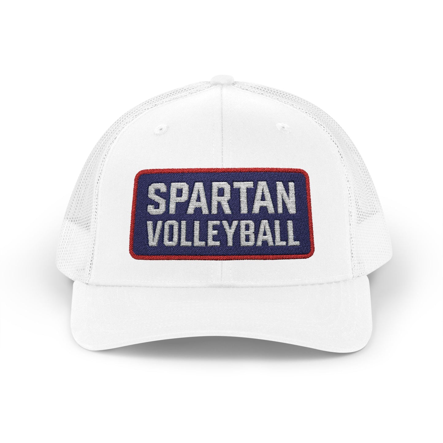 Spartan Volleyball Embroidered Trucker Hat