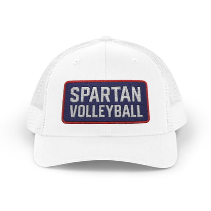 Spartan Volleyball Embroidered Trucker Hat