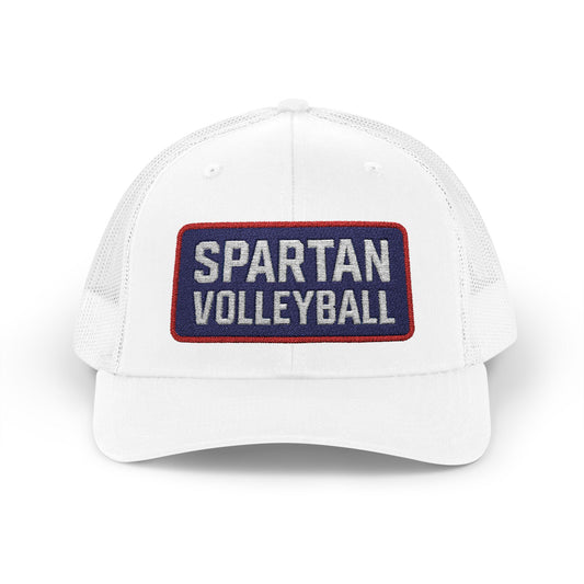 Spartan Volleyball Embroidered Trucker Hat